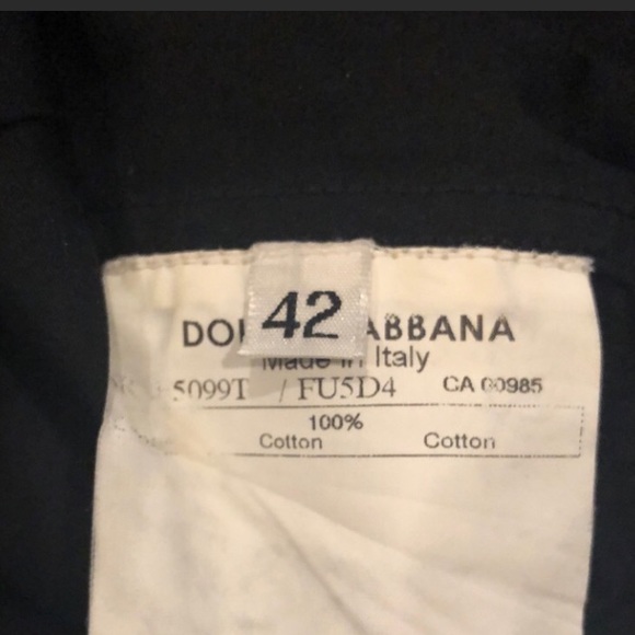 Dolce & Gabbana Long Sleeve Button Down Shirt - Picture 5 of 5